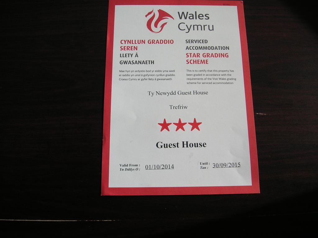 Ty Newydd Guest House Guest house